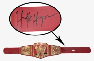 Hulk Hogan Autographed Wrestling Championship Belt - Belt