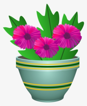 This Free Icons Png Design Of Purple Flower Pot
