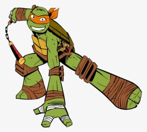 Turtle Clipart Michelangelo - Michelangelo Teenage Mutant Ninja Turtles Cartoon