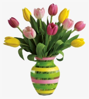 Beautiful Clipart Flower Vase - Vase With Flower Png