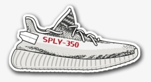 Yeezy Boost Zebra - Yeezy Sticker