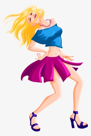 Dancing Girl Vector Png