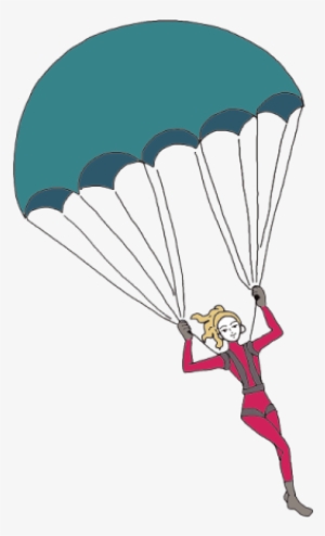 Parachute - Parachuting Transparent