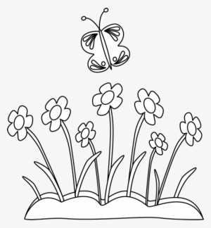 Flower Pot Clipart Black And White - Flowers Clip Art Black And White