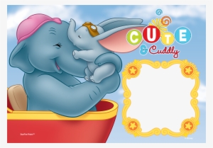 With This 10” X 7” Curved Glass Print, Bring The Magic - Dumbo
