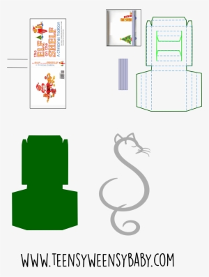 Printable Packaging For Mini Elf On The Shelf - Diagram