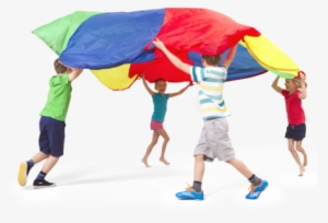 Play Parachute, Ø 500 Cm, 16 Handles - Play Parachute Png