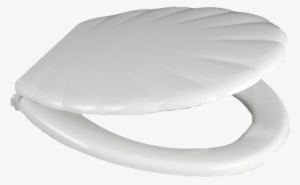 Bemis 4900 Shell Wooden White Toilet Seat