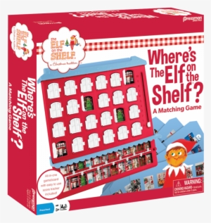 Elf On The Shelf Where's The Elf Game - Pressman Elf On The Shelf And Where's