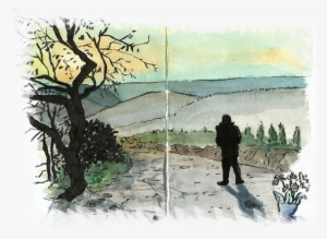 He Believes That This Trip Matches A Thought - Painting