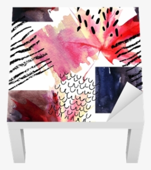 Abstract Seamless Pattern With Watercolor Squares And - Watercolor Painting