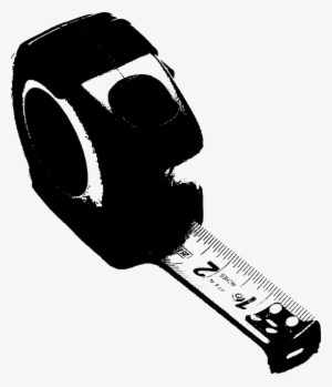 Feet, Tool, Construction, Tape, Inches, Measure, Inch - Tape Measure Silhouette Vector