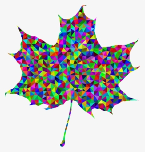 This Free Icons Png Design Of Prismatic Low Poly Maple