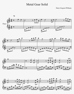 Metal Gear Alert Png Clip Free Library - Mgs Piano Sheet Music