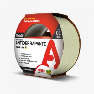 Antislip Tape 867 Neon - Fita Antiderrapante Adere, Transparente, 5 Cm X 5 Metros