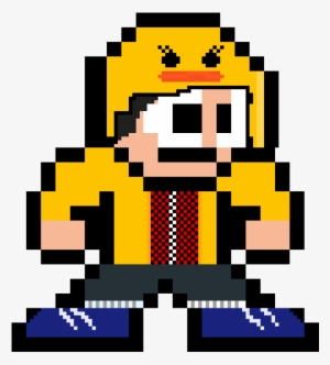 Random Image From User - Iron Fist Pixel Art