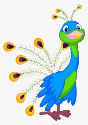 Graphic Transparent Download Face Frames Illustrations - Cute Peacock Clipart Png