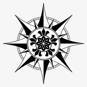 Cool Compass Rose Designs - Fantasy Compass Rose Png