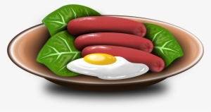 Graphic Black And White Stock Hotdogs And Fried Egg - Hot Dog Y Huevo