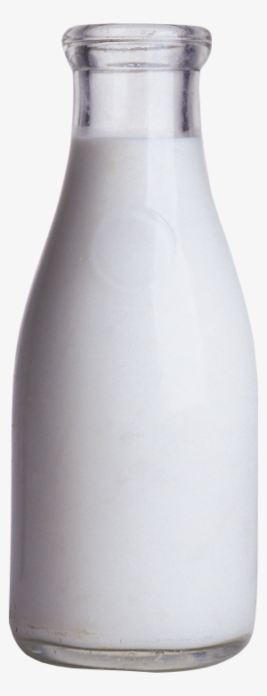 Plastic Clipart Milk Jar - Milk In Bottle Png