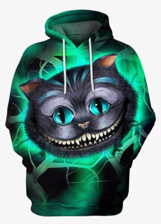 Cheshire Cat Alice In Wonderland 3d Hoodie - Roman Reigns 3d