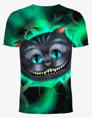 Cheshire Cat Alice In Wonderland 3d T-shirt - Cheshire Cat