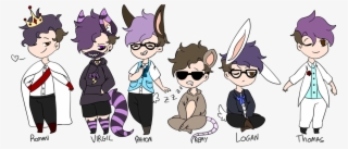 Bim Trimmer Protection Squad - Sanders Sides Alice In Wonderland