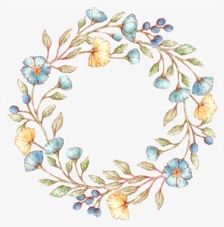 Bullet Journal, Calligraphy, Watercolor, Floral, Flowers, - Wreath