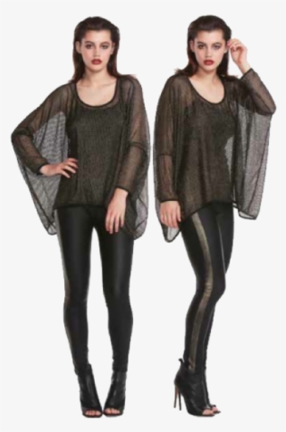 Peyton Gold Strip Pant - Clothing