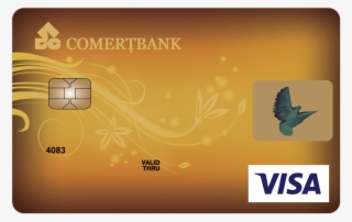 Card With A Magnetic Strip And Microprocessor Designed - M&t Ravens Debit Card