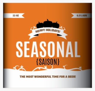 Beer Label With Necker - Graphic Design