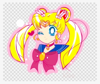 Chibiusa Clipart Chibiusa Sailor Jupiter Sailor Venus - Sailor Moon Fan Art Png