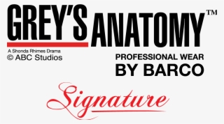 Ga-signature - Grey's Anatomy Scrubs By Barco Slim Fit Pants