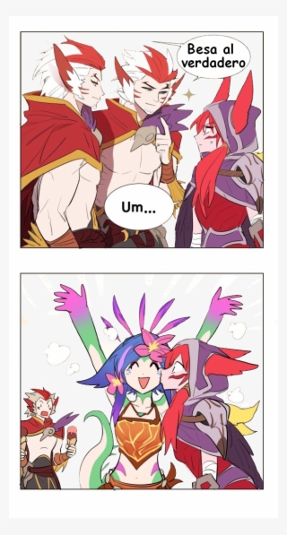 Robado Y Editado De Los Coment De Surrender At 20 Xd - Neeko Lol Comic