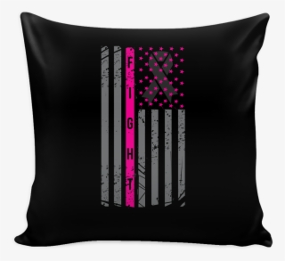 Vintage Usa Flag Fight V2 Cool Awesome Unique Breast - Throw Pillow