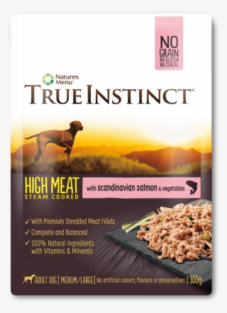 High Meat Chicken Fillet With Scandinavian Salmon For - True Instinct Dog Food