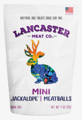 Dog Treats By Lancaster Meat Co - Lancaster Meat Co Mini Wild Boar Meatballs 4oz Dog