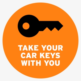 Park Your Car And Take Your Keys With You - Circle