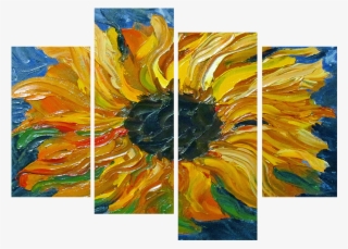 Sunflower Oil Painting - Oil Painting
