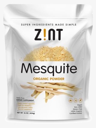 Login To Earn Reward Points For Sharing - Zint - Mesquite Organic Powder - 16 Oz.