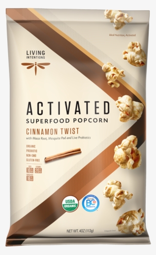 Living Intentions Cinnamon - Activated Superfood Popcorn