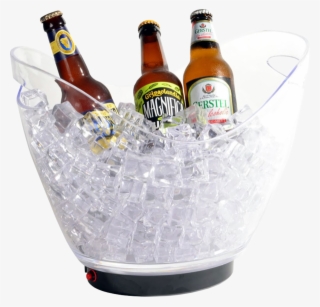 8 Liter Led Ice Bucket - Beer Bottle