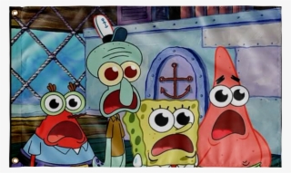 Sign Up For News - Spongebob Shocked Face