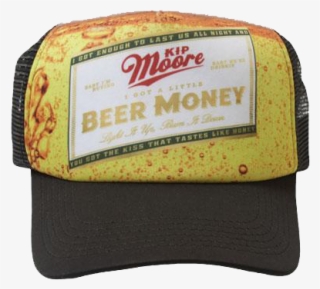 Black Beer Money Hat - Label