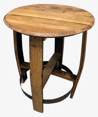 Bourbon Barrel Side Table - End Table