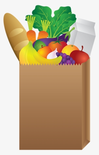 Bleed Area May Not Be Visible - Grocery Paper Bags