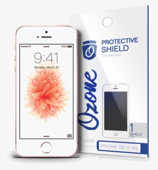 Ozone Crystal Clear Hd Screen Protector Scratch Guard - Spigen Apple Iphone 5/5s/se Style Armor Case