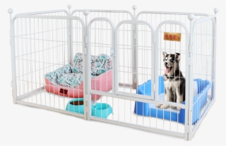 [send Card Corner] 憨憨 Pet Dog Cage Dog Cage Dog Fence - Dog