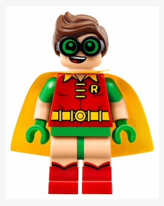 Catwoman Catcycle Chase - Lego The Lego Batman Movie Minifigure - Robin (w/ Goggles)