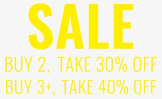 Buy 2 Items, Save 30% - Sales